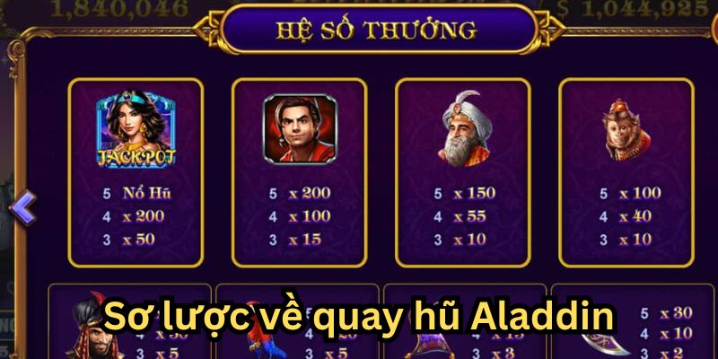 Sơ lược về quay hũ Aladdin
