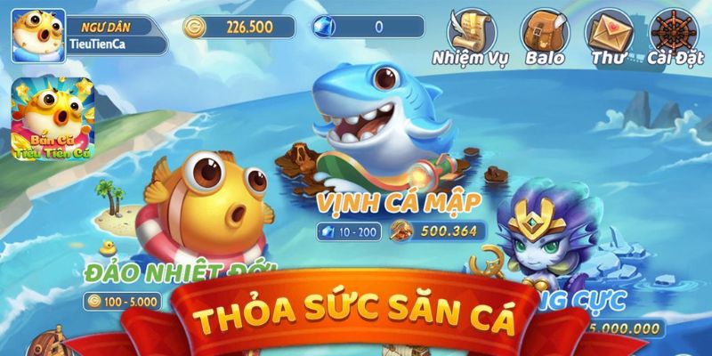 Sơ lược game bắn cá tiểu tiên cá cùng BONGVIP