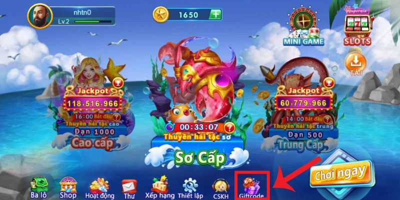 Thông tin về trò bắn cá H5 tại Bongvip