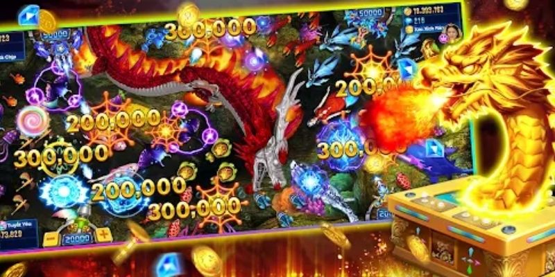 Bắn cá Dragon Fishing với bối cảnh đầy huyền ảo
