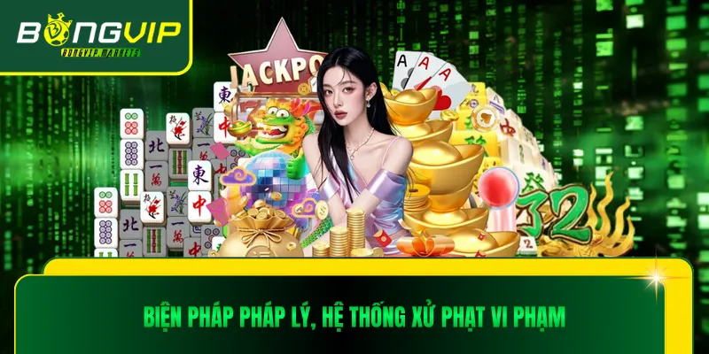 Biện pháp pháp lý, hệ thống xử phạt vi phạm