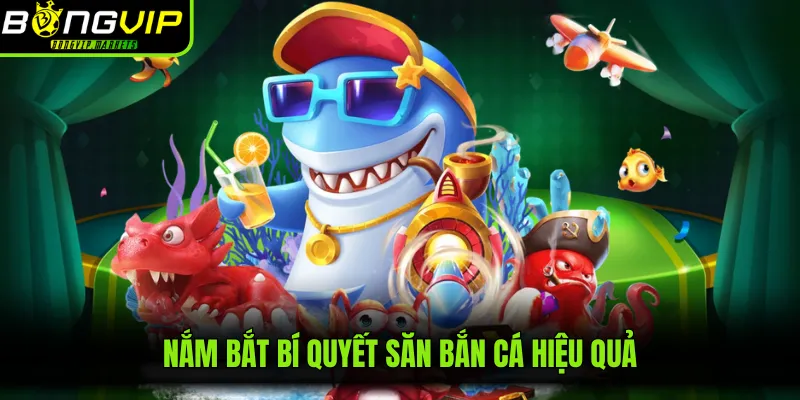 Nắm bắt bí quyết săn bắn cá hiệu quả