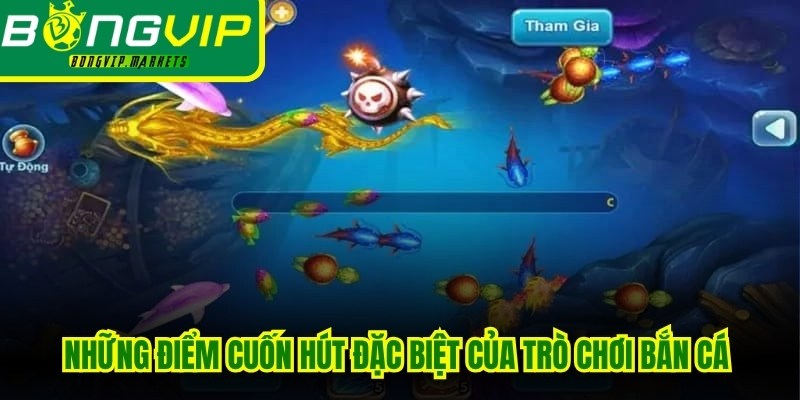 Những điểm cuốn hút đặc biệt của trò chơi bắn cá kim cương