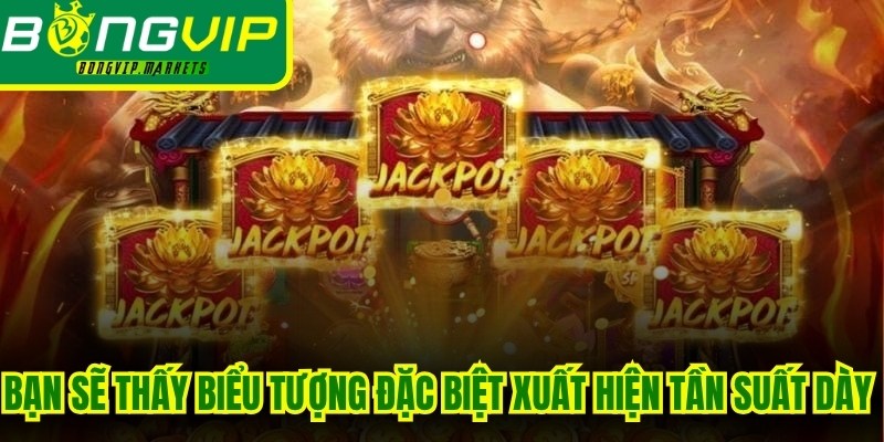 Bạn sẽ thấy các biểu tượng đặc biệt xuất hiện với tần suất dày đặc